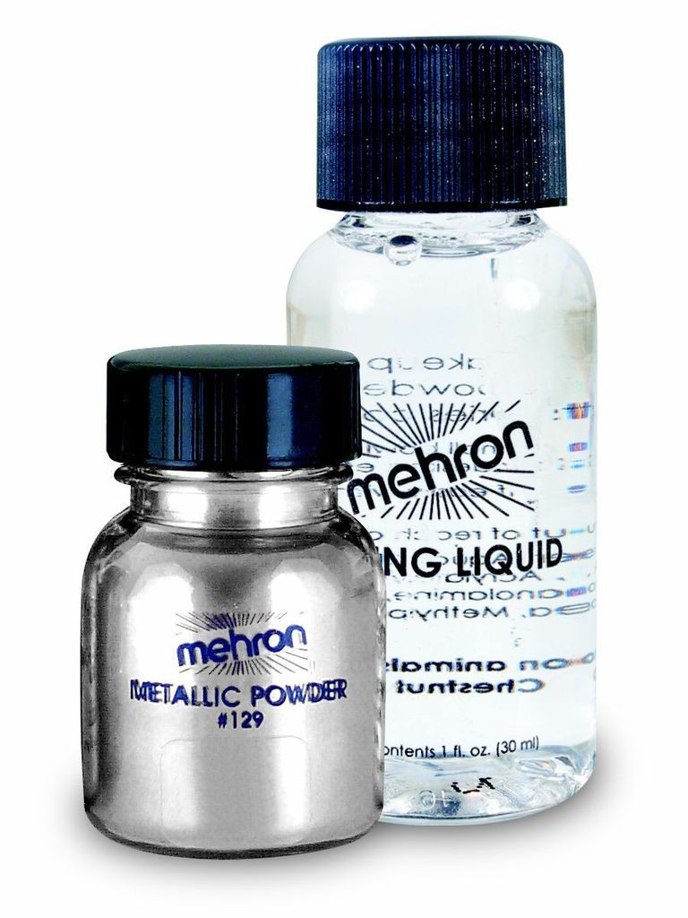 Silver Metallic Powder with Mixing Liquid