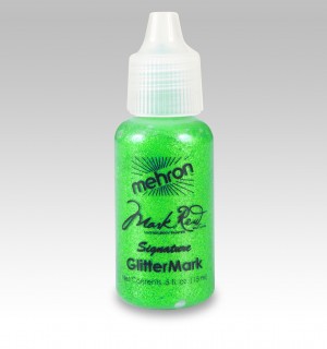 Dark Green Squeeze Glitter Gels